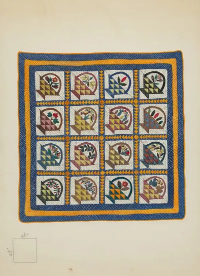 Bedspread 21