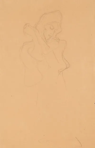 Bekleidete Figur Nach Rechts Dressed Figure To The Right