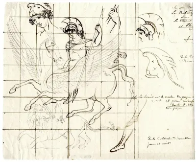 Bellerophon And Pegasus Killing The Chimaera