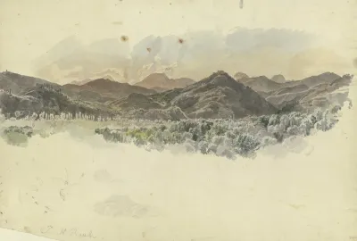 Berglandschaft In Oberitalien
