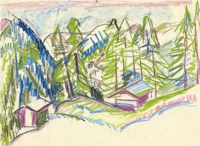 Berglandschaft Von Clavadel