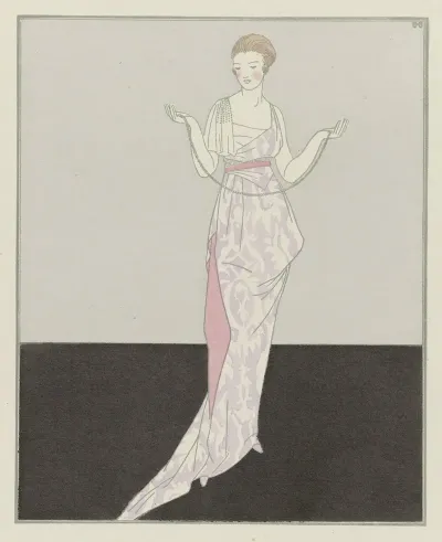 Bergson A Promis De Venir Robe De Diner De Worth