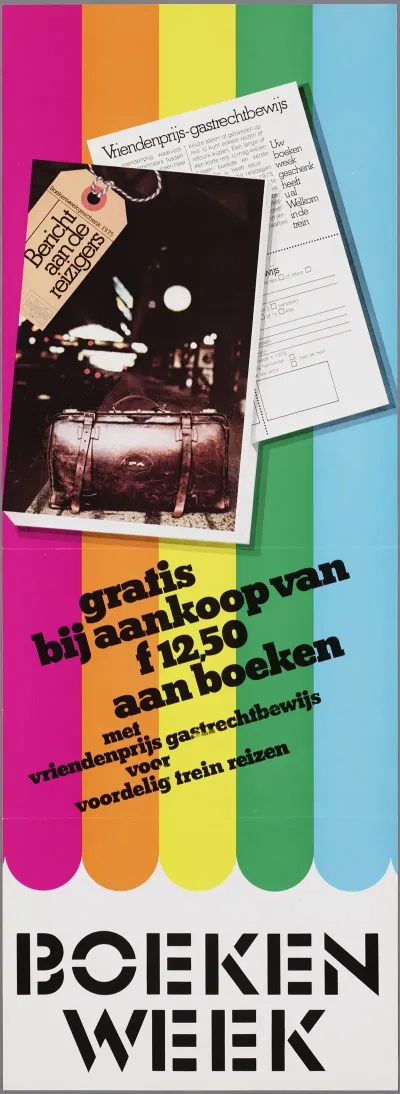 Bericht Aan De Reizigers Gratis Bij Aankoop Van Fl 1250 Aan Boeken Boekenweek