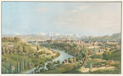 Berne Dessine Du Chemin De Lengue