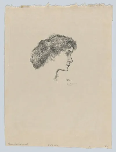 Bertha Kalis Study For Poster
