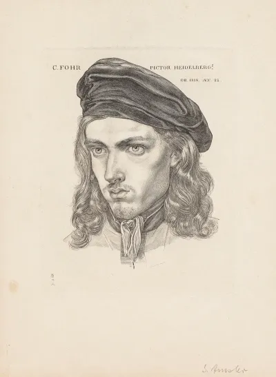 Bildnis Des Malers Carl Philipp Fohr