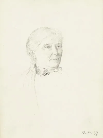 Bildnis Luise Scholderer 3