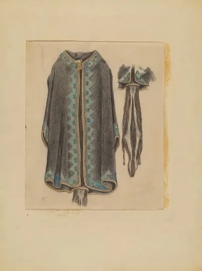 Black Cotton Coat