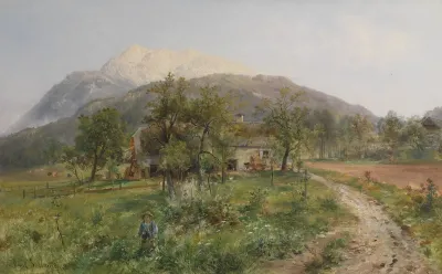 Blick Auf Den Dobratsch