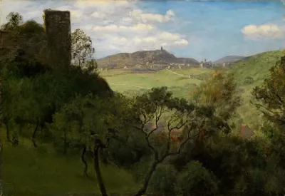 Blick Auf Falkenstein Im Taunus