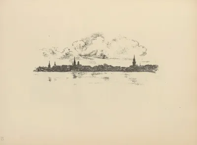 Blick Auf Mitau