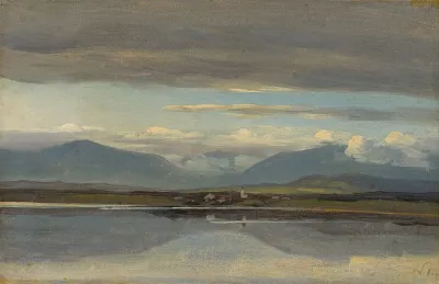 Blick Auf Seeshaupt Am Starnberger See