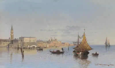 Blick Auf Venedig