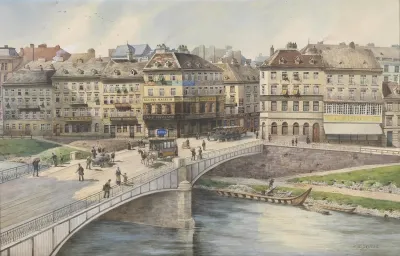Blick Uber Den Donaukanal