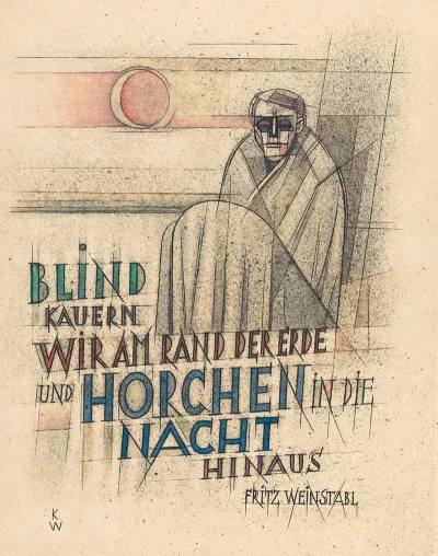 Blind Kauern Wir Am Rand Der Erde