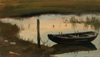 Boat By The Shore