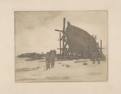 Boat Under Construction