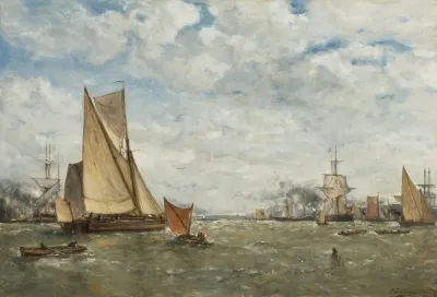 Boats In A Harbor