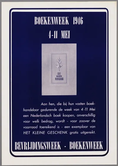 Boekenweek 1946 4 11 Mei Bevrijdingsweek Boekenweek