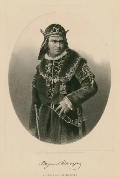 Bogumil Dawison Aus Dem I Acte In Richard III