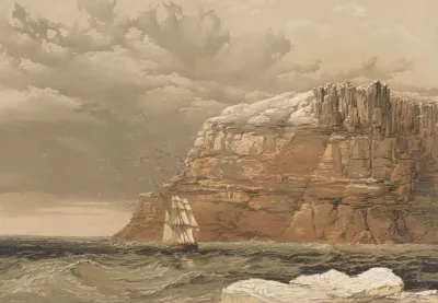 Bold Headland On Baring Island