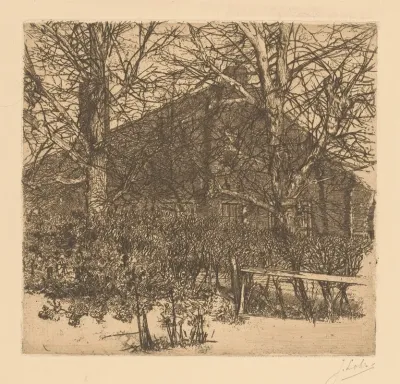 Bomen Voor Boerderijwoning