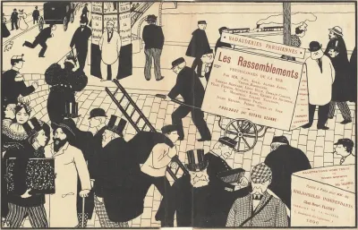 Book Jacket For Les Rassemblements