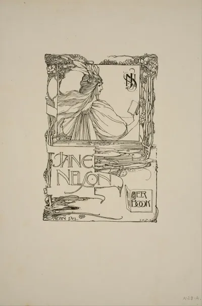 Book Plate Of Jane Nelson