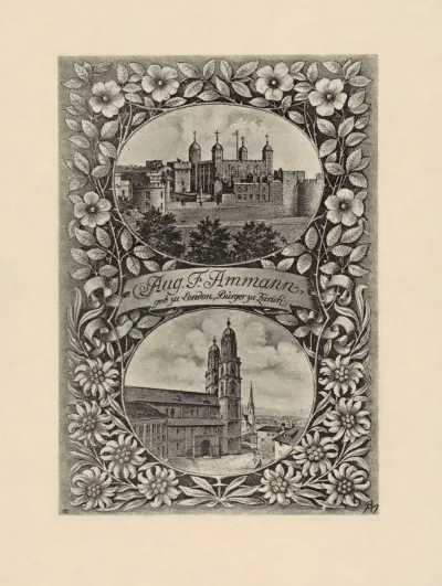 Bookplate Aug F Ammann 2