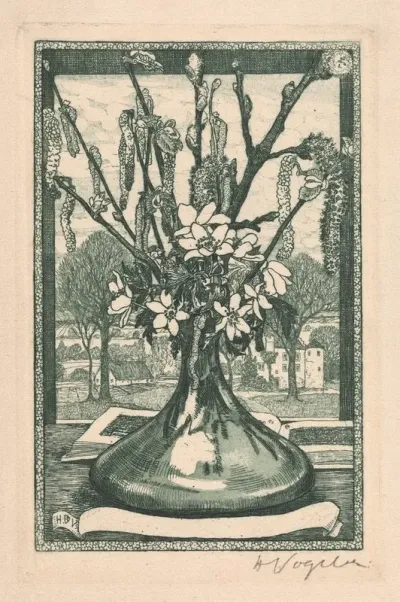 Bookplate Martha Vogeler