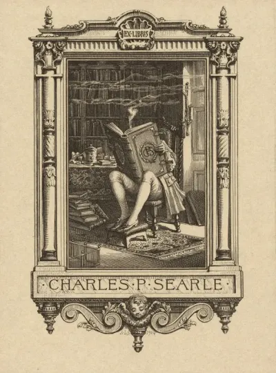 Bookplate Of Charles P Searle