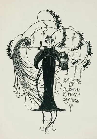 Bookplate Of Dr Reich Milton Oscar