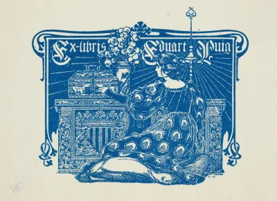 Bookplate Of Eduardo Puig