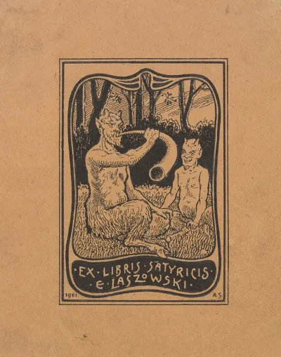 Bookplate Of Emil Laszowski B 1868 2