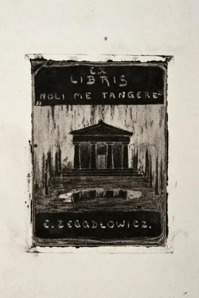Bookplate Of Emil Zegadlowicz 2