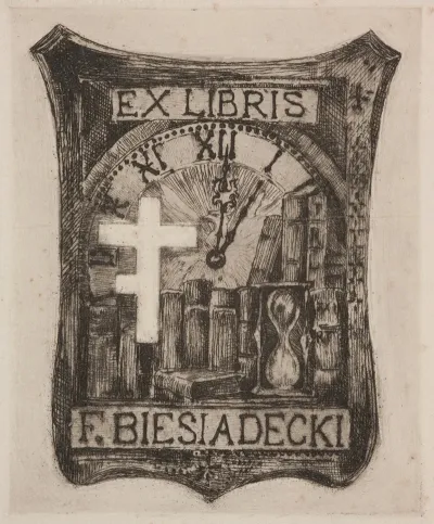 Bookplate Of Franciszek Biesiadecki 2