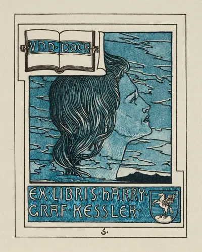 Bookplate Of Harry Graf Kessler