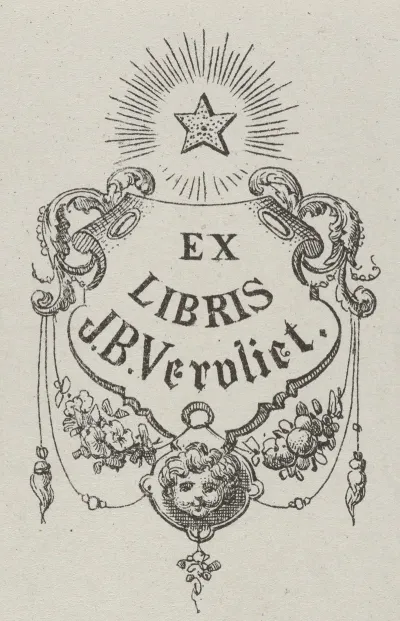 Bookplate Of J B Vervliet 2