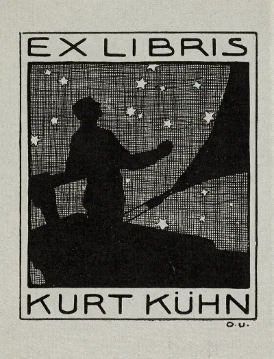 Bookplate Of Kurt Kuhn