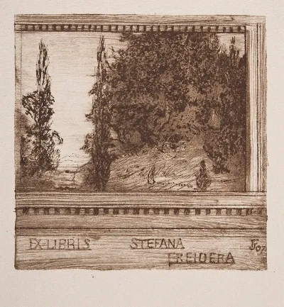 Bookplate Of Stefan Freider 2