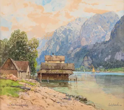 Bootshauser Am Hallstatter See