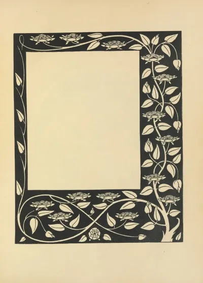 Border Design From Le Morte Darthur