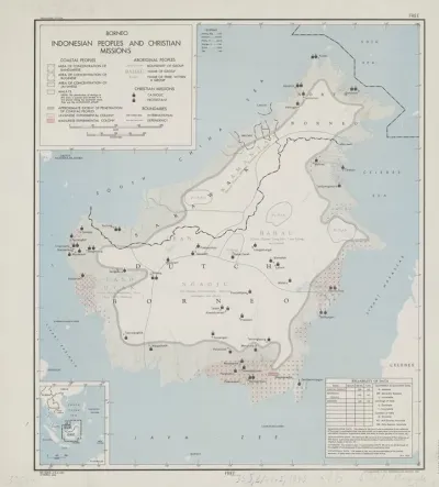 Borneo Indonesian Peoples And Christian Missions