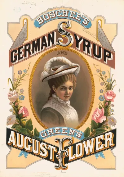 Boschees German Syrup And Greens August Flowers