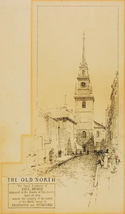 Boston   north Church
