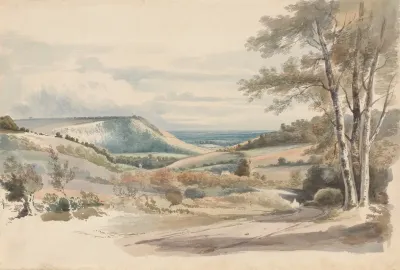 Boxhill From West Humble Lane