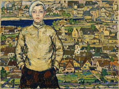 Boy In A Landscape