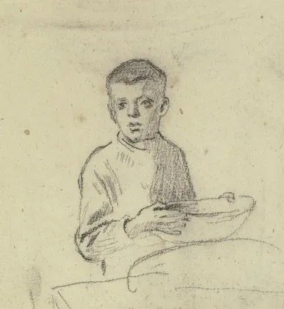 Boy With Basket