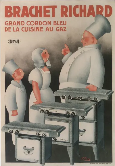 Brachet Richard Grand Cordon Bleu De La Cuisine Au Gaz