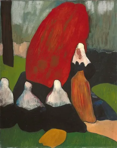 Breton Women With Seaweed